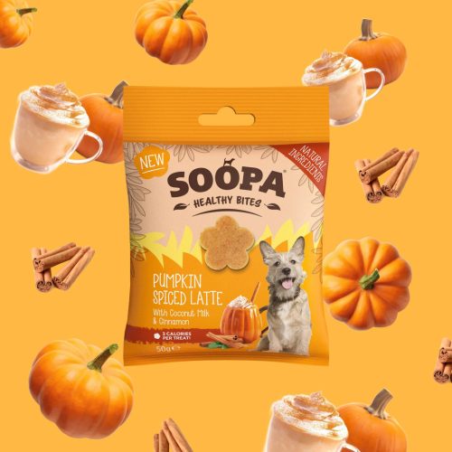 SOOPA Healthy Bites - Pumpkin Spiced Latte jutalomfalat 50g