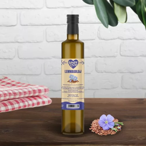 100% Lenmagolaj hidegen sajtolt 250 ml, BARF LOVE