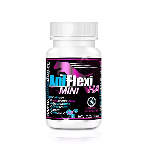 AniFlexi HA Mini – Ízületvédelem mini méretű kutyáknak 120db (GameDog)