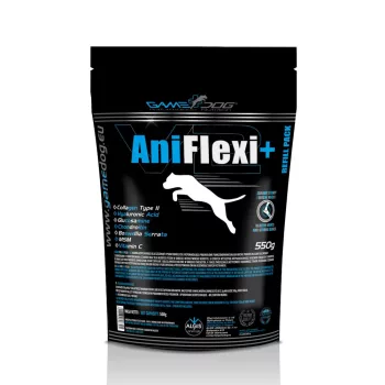   AniFlexi+ ízületvédő és porcerősítő kutyáknak 550g - gazdaságos utántöltő tasak (GameDog)