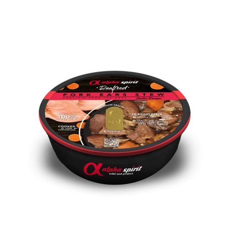 Alpha Spirit Real Food - Főtt Ragu Sertésfülből 280g