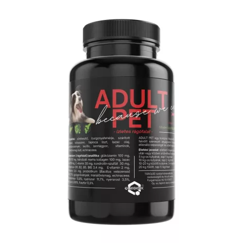 ADULT PET - ízületvédő rágófalat felnőtt kutyáknak 200g, Quebeck