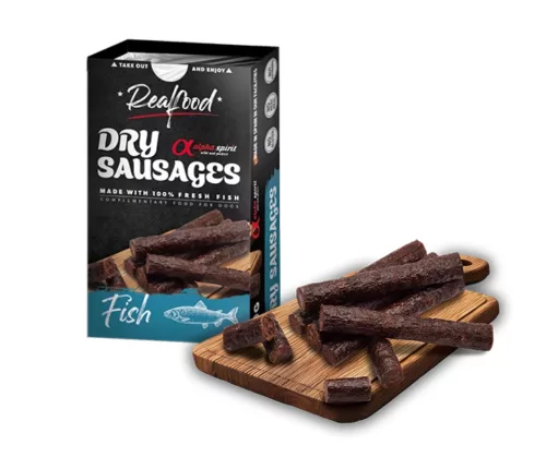 Alpha Spirit Real Food - Dry Sausages - Szárazkolbász - Hal