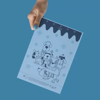   Bag ORGANI - AZUL - Komposztálható, lebomló Kutyajó kakizacsi