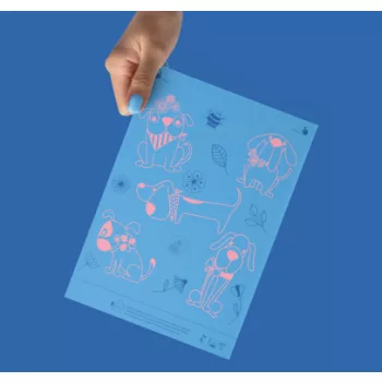   Bag ORGANI - BABY BLUE - Komposztálható, lebomló Kutyajó kakizacsi