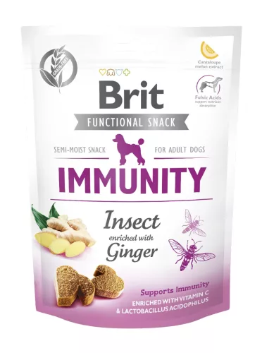 Brit Care Functional Snack IMMUNITY - Rovar és gyömbér