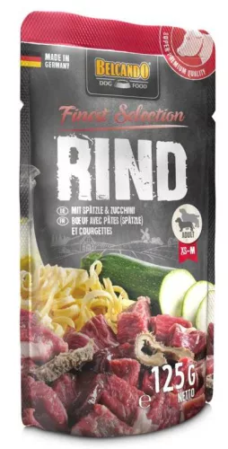 BELCANDO® Marhahús nokedlivel és cukkinivel 125g