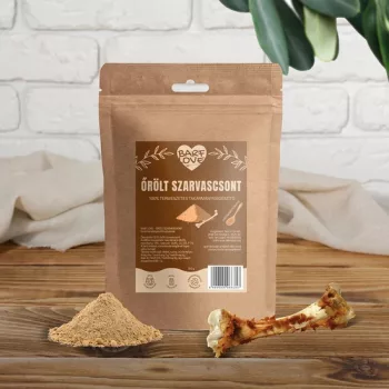 100% Őrölt Szarvascsont 100g, BARF LOVE