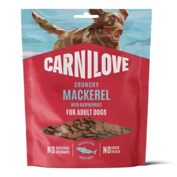 Carnilove Crunchy - Makréla Málnával 200g