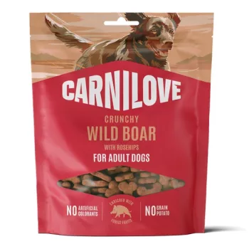 Carnilove Crunchy – Vaddisznó csipkebogyóval 200 g