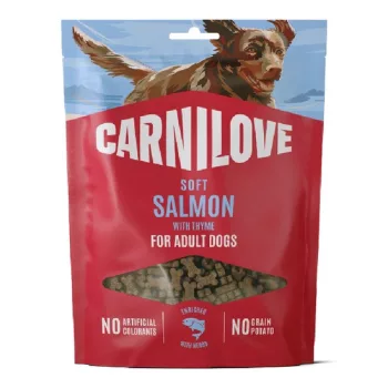   Carnilove Semi moist - Lazac Kakukkfűvel kistestű kutyáknak 200g