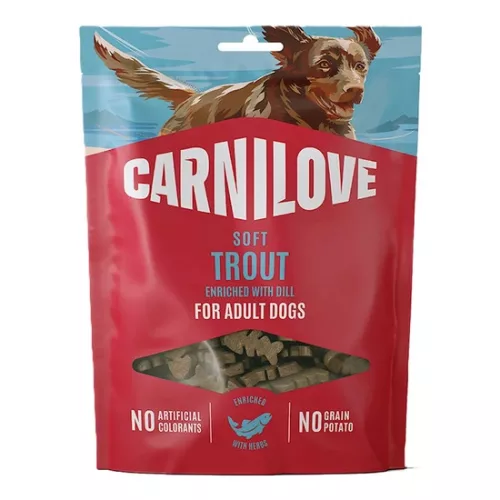 Carnilove Semi moist - Pisztráng kaporral 200g