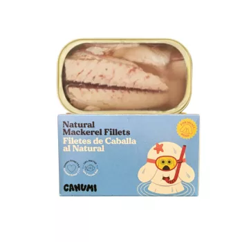 Canumi - Mini Natúr Halkonzerv – Makréla filé