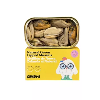   Canumi – Mini Natúr Halkonzerv – Új-zélandi zöldkagyló