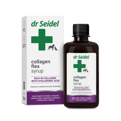 dr Seidel - Ízületvédő szirup kutyáknak és macskáknak – kollagénnel és hialuronsavval 250ml