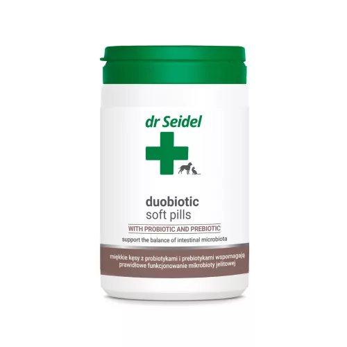 Dr Seidel Duobiotic Soft Pills – bélflóra regeneráló rágófalatka kutyáknak és macskáknak