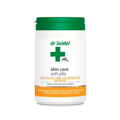 Dr Seidel Skin Care Soft Pills – Bőrregeneráló és szőrfényesítő rágófalatka kutyáknak és macskáknak