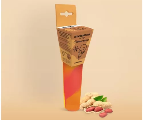 Fürree kutyafagyi – mogyoróvaj ízű fagyipor kollagénnel (1 adag)