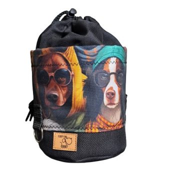 Menő arcok jutalomfalat tartó - Vízlepergető, FluffyDog 