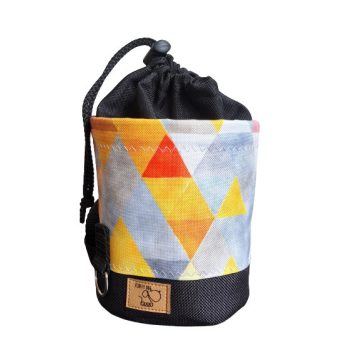   Sárga Geometrikus jutalomfalat tartó - Vízlepergető, FluffyDog