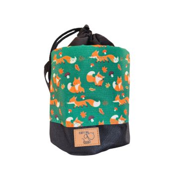   Zöld Rókás jutalomfalat tartó - Vízlepergető, FluffyDog 