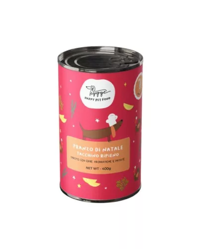 Hygge - Egyfehérjés Konzerv - Pulyka, Alma és Áfonya menü