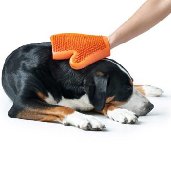   Hunter Wellness masszázskesztyű kutyáknak – szőreltávolító és vérkeringés-serkentő ápolókesztyű