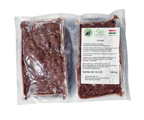 Ló menü sárgarépával 1kg, Livi's green