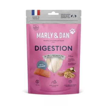   Marly & Dan DIGESTION Treats – Emésztést támogató jutalomfalat kutyáknak 80g