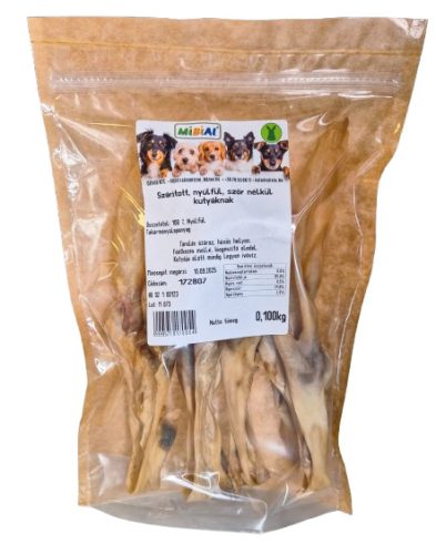 Szárított Nyúlfül 100g, MiBiAl 