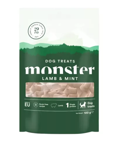 Monster – Bárányos és Mentás jutalomfalat 100g