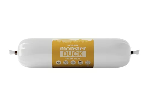 Monster Dog - Sausage Duck – Gabonamentes húsrolád kacsával 200g