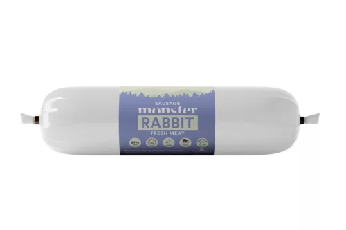 Monster - Dog Sausage Rabbit – Gabonamentes húsrolád nyúlhússal 200g