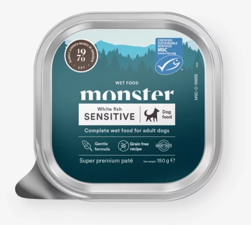 Monster Paté – Sensitive White Fish 150g