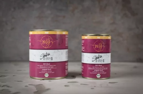 mÿ Signature - BIO Marhahús, quinoa, cukkini, édesburgonya, ribizli