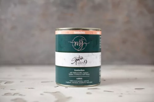mÿ Signature - Nyúl, édesburgonya, joghurt, kókuszdió, áfonya, menta