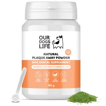   Our Dogs Life - Természetes Fogkő, fogínygyulladás elleni por kutyáknak 200g