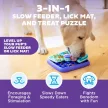 Nina Ottosson Outward Hound Lick N’ Flip Treat Puzzle – interaktív kutyajáték és evéslassító tál (1. szint)