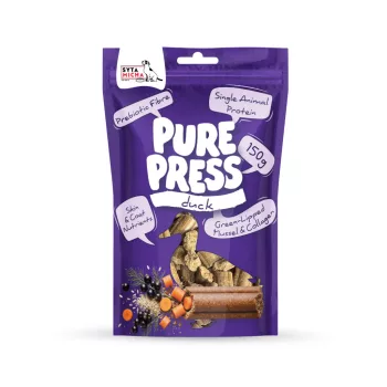   Syta Micha - PURE PRESS Hidegen Préselt Jutalomfalat – Kacsahús 150g