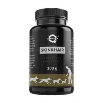   SKIN&HAIR komplex szőrápoló, bőrtápláló por 100g, Quebeck