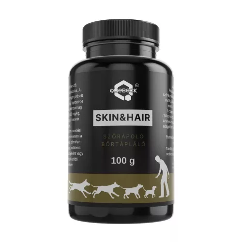 SKIN&HAIR komplex szőrápoló, bőrtápláló por 100g, Quebeck