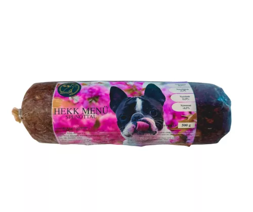 Hekk szarvassal és spenóttal menü 500g, Special Dog Food
