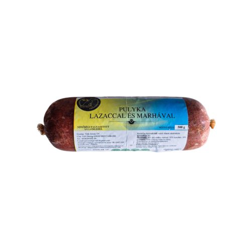 Pulyka lazaccal és marhával menü 500g, Special Dog Food