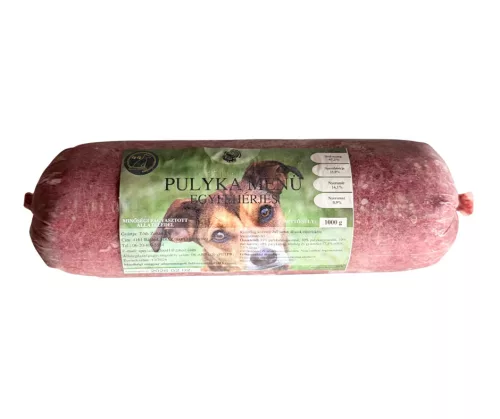 Pulyka menü céklával és almával 1kg, Special Dog Food