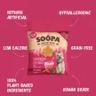 SOOPA Healthy Bites - DOG-QUIRI Eper és menta jutalomfalat 50g