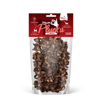   Syta Micha - Tréning snack Szárított Mini Marhatüdő 100g