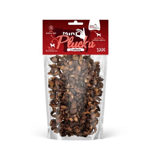 Syta Micha - Tréning snack Szárított Mini Marhatüdő 100g
