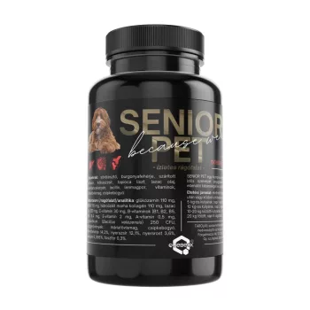   SENIOR PET - ízületvédő rágófalat idős kutyáknak 200g, Quebeck