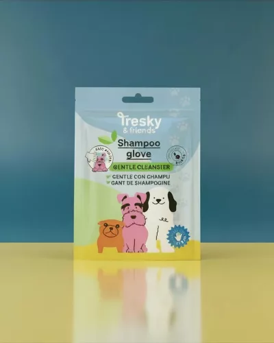 Tresky & Friends - Samponozó Kesztyű fürdetéshez