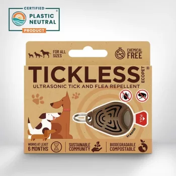   Vegyszermentes, ultrahangos kullancs- és bolhariasztók új, fenntarthatóbb generációja, TICKLESS ECOPet